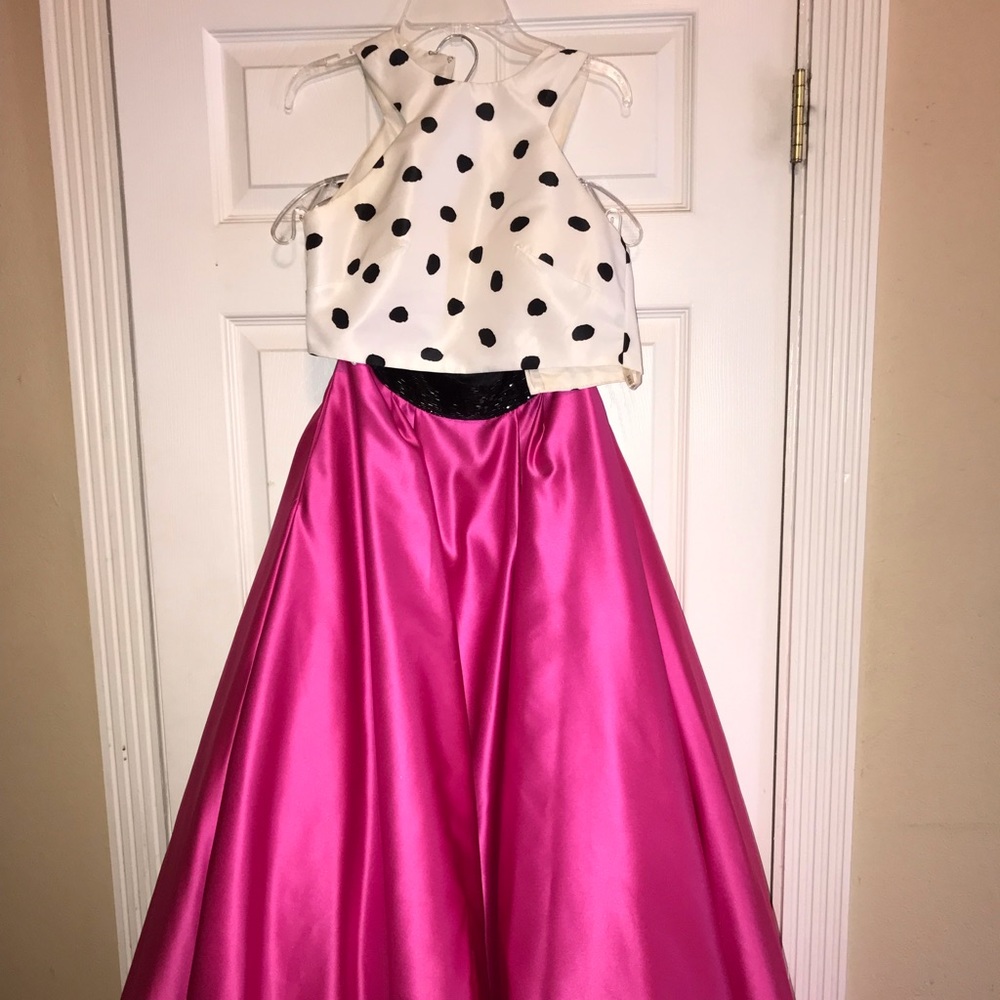 Sherri Hill two piece gown!